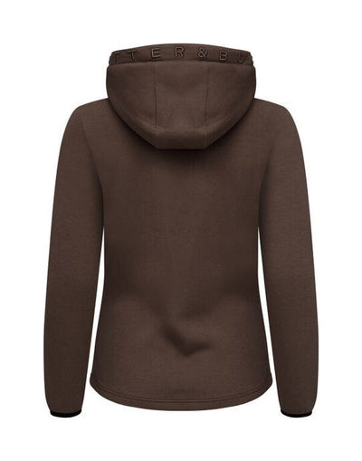 Cutter & Buck CB358419 C&amp;B Ladies Pemberton Full Zip Hood - Dark Mocca
