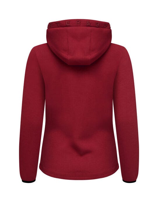 Cutter & Buck CB358419 C&amp;B Ladies Pemberton Full Zip Hood - Biking Red