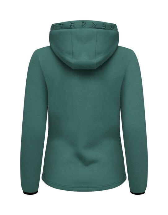 Cutter & Buck CB358419 C&amp;B Ladies Pemberton Full Zip Hood - Pine Green