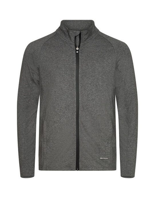 Cutter & Buck CB358420 C&amp;B Adapt Full Zip Jacket - Anthracite Melange