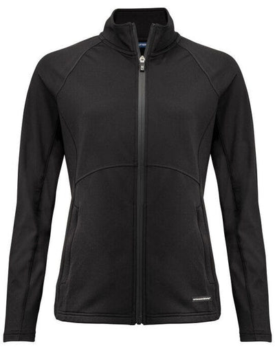 Cutter & Buck CB358421 C&amp;B Ladies Adapt Full Zip Jacket - Black
