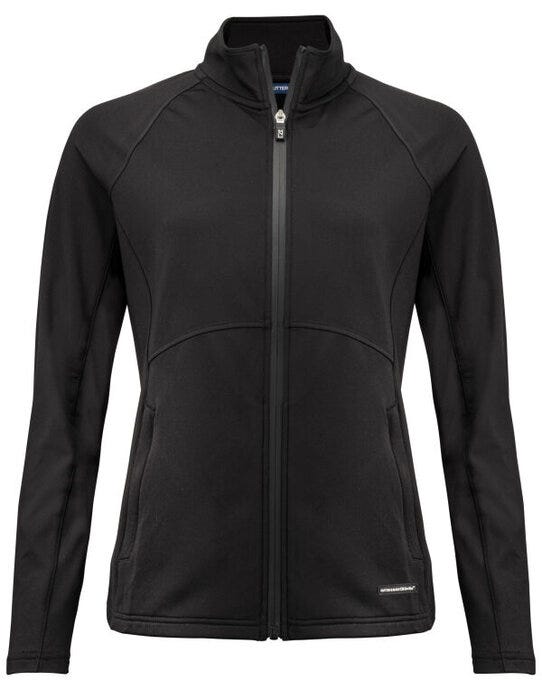 Cutter & Buck CB358421 C&amp;B Ladies Adapt Full Zip Jacket - Black