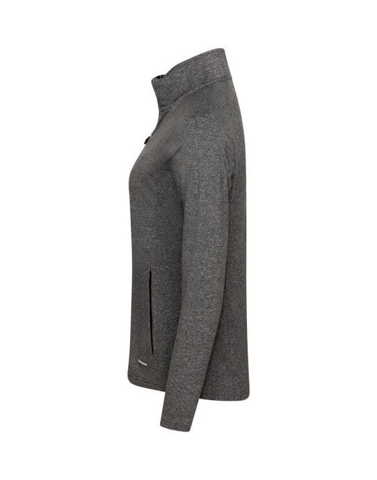 Cutter & Buck CB358421 C&amp;B Ladies Adapt Full Zip Jacket - Anthracite Melange