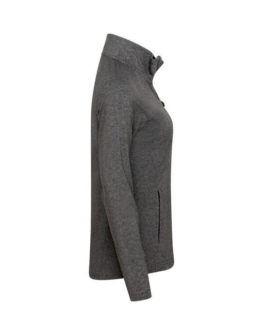 Cutter & Buck CB358421 C&amp;B Ladies Adapt Full Zip Jacket - Anthracite Melange