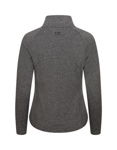 Cutter & Buck CB358421 C&amp;B Ladies Adapt Full Zip Jacket - Anthracite Melange