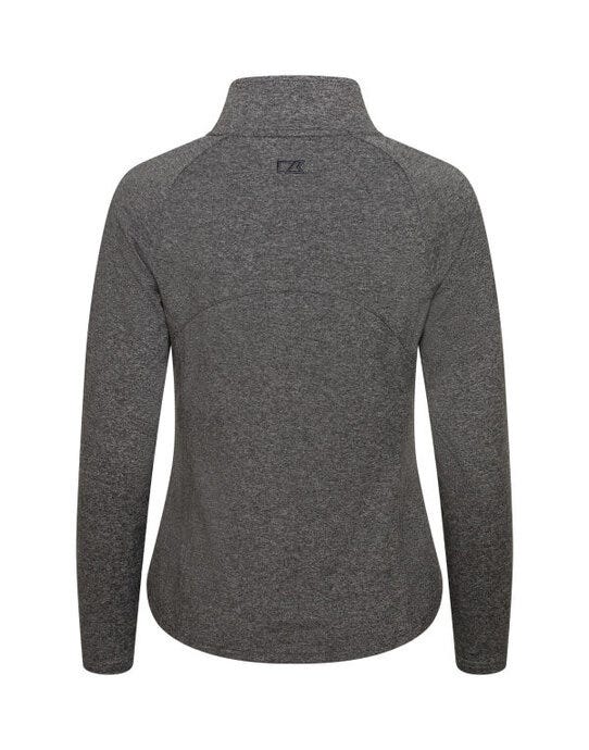 Cutter & Buck CB358421 C&amp;B Ladies Adapt Full Zip Jacket - Anthracite Melange