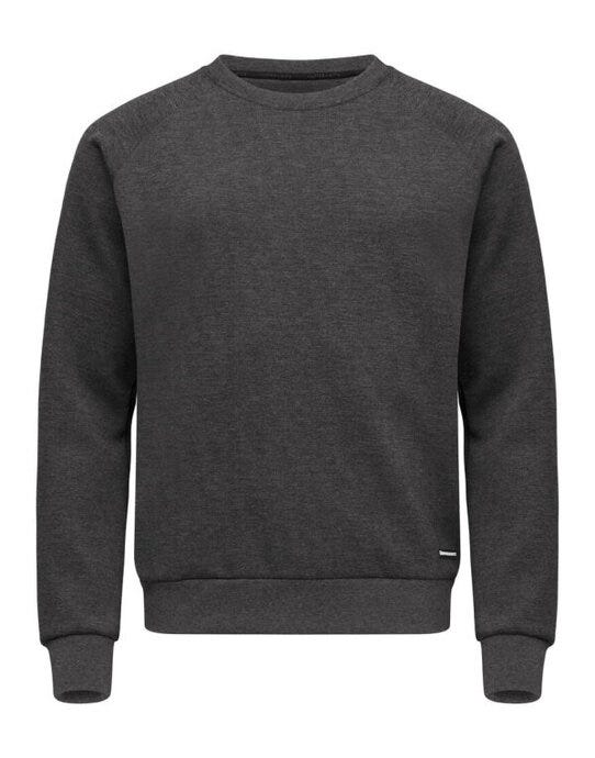Cutter & Buck CB358422 C&amp;B Pemberton Crewneck Men - Anthracite Melange