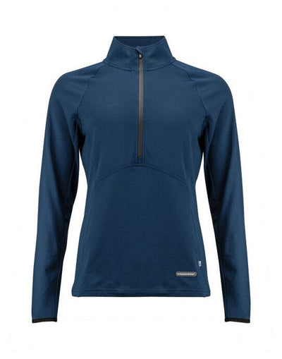 Cutter & Buck CB358425 C&amp;B Ladies Adapt Half Zip - Dark Navy