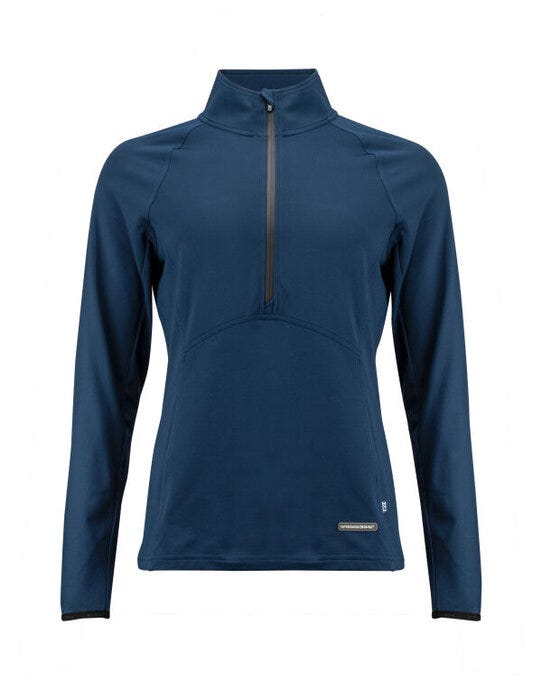 Cutter & Buck CB358425 C&amp;B Ladies Adapt Half Zip - Dark Navy