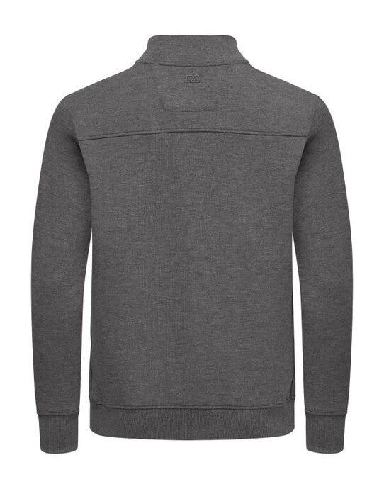 Cutter & Buck CB358426 C&amp;B Pemberton Full Zip Sweatshirt - Anthracite Melange