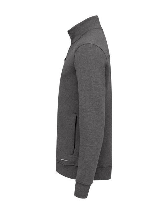 Cutter & Buck CB358426 C&amp;B Pemberton Full Zip Sweatshirt - Anthracite Melange