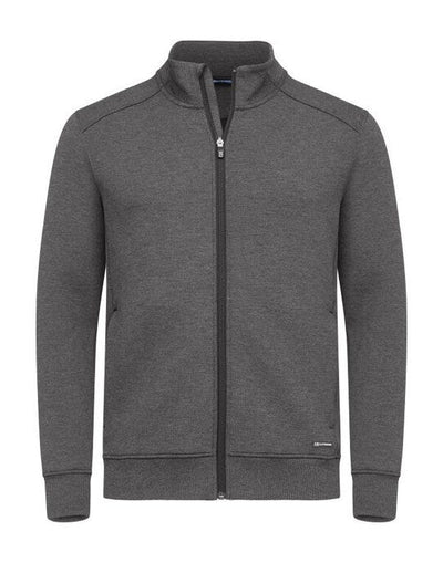 Cutter & Buck CB358426 C&amp;B Pemberton Full Zip Sweatshirt - Anthracite Melange