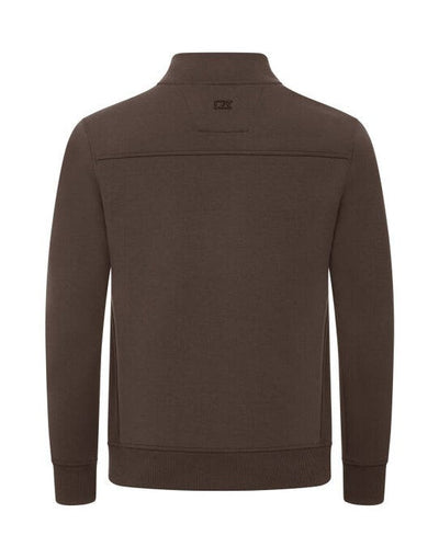 Cutter & Buck CB358426 C&amp;B Pemberton Full Zip Sweatshirt - Dark Mocca
