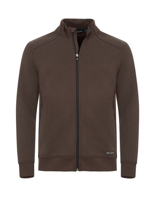 Cutter & Buck CB358426 C&amp;B Pemberton Full Zip Sweatshirt - Dark Mocca