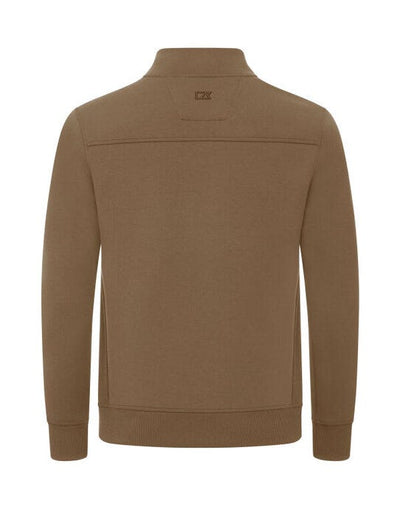 Cutter & Buck CB358426 C&amp;B Pemberton Full Zip Sweatshirt - Khaki