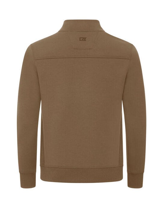 Cutter & Buck CB358426 C&amp;B Pemberton Full Zip Sweatshirt - Khaki