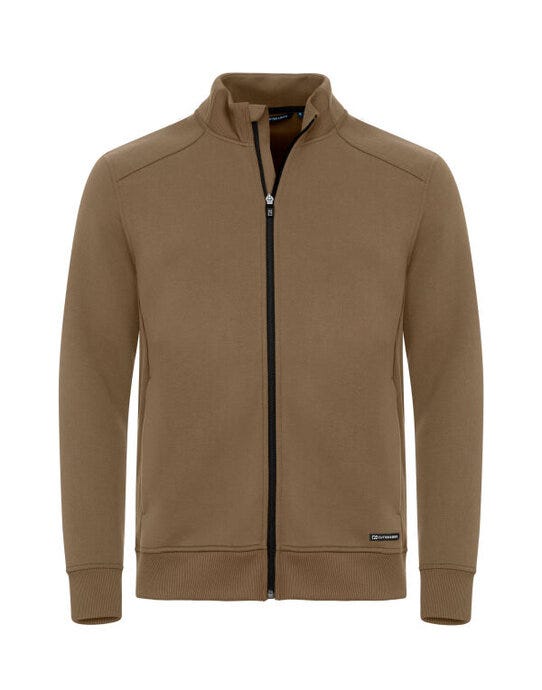 Cutter & Buck CB358426 C&amp;B Pemberton Full Zip Sweatshirt - Khaki