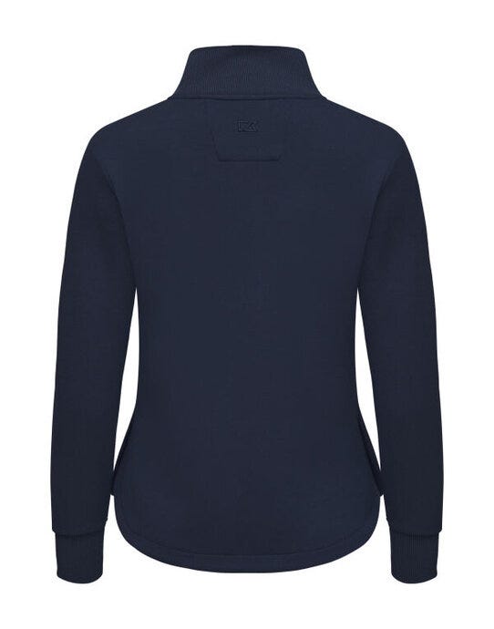 Cutter & Buck CB358427 C&amp;B Ladies Pemberton Full Zip Sweatshirt - Dark Navy