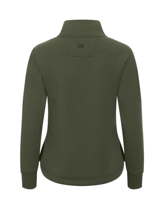Cutter & Buck CB358427 C&amp;B Ladies Pemberton Full Zip Sweatshirt - Ivy Green