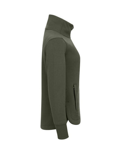 Cutter & Buck CB358427 C&amp;B Ladies Pemberton Full Zip Sweatshirt - Ivy Green