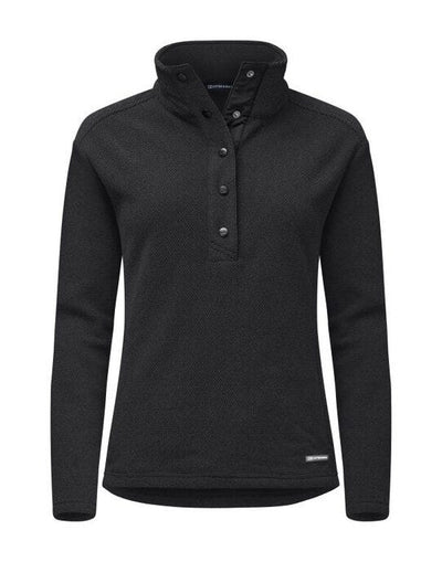 Cutter & Buck CB358429 C&amp;B Ladies Hunts Point Fleece - Black