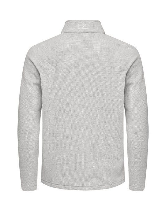 Cutter & Buck CB358432 C&amp;B Hunts Point Fleece Full Zip - Silver