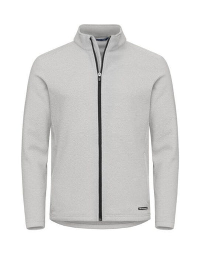 Cutter & Buck CB358432 C&amp;B Hunts Point Fleece Full Zip - Silver