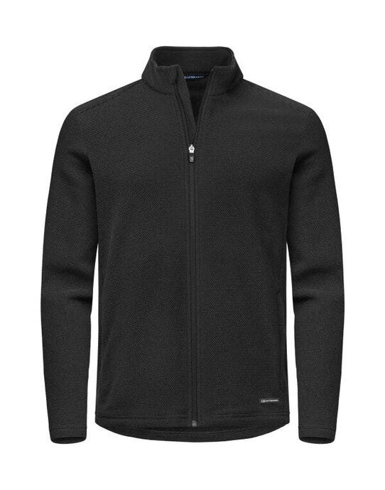 Cutter & Buck CB358432 C&amp;B Hunts Point Fleece Full Zip - Black