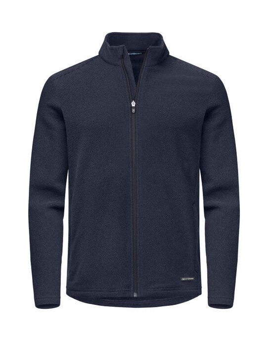 Cutter & Buck CB358432 C&amp;B Hunts Point Fleece Full Zip - Dark Navy