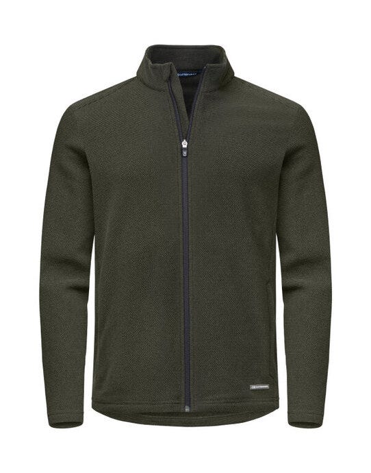 Cutter & Buck CB358432 C&amp;B Hunts Point Fleece Full Zip - Ivy Green