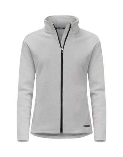 Cutter & Buck CB358433 C&amp;B Hunts Point Fleece FZ Women - Silver