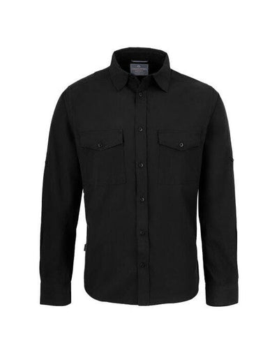 Craghoppers Expert CES001 Kiwi LS Shirt - Black