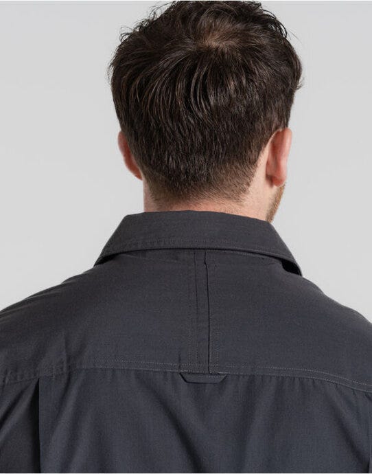 Craghoppers Expert CES001 Kiwi LS Shirt - Carbon Grey