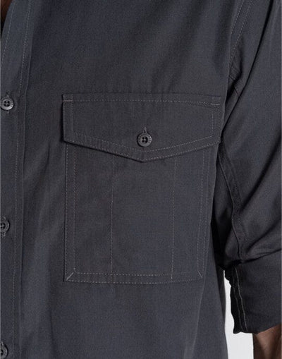 Craghoppers Expert CES001 Kiwi LS Shirt - Carbon Grey