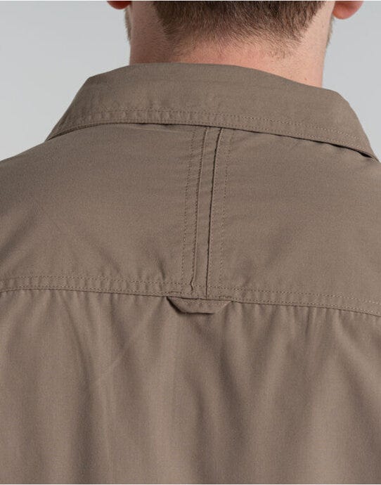 Craghoppers Expert CES001 Kiwi LS Shirt - Pebble