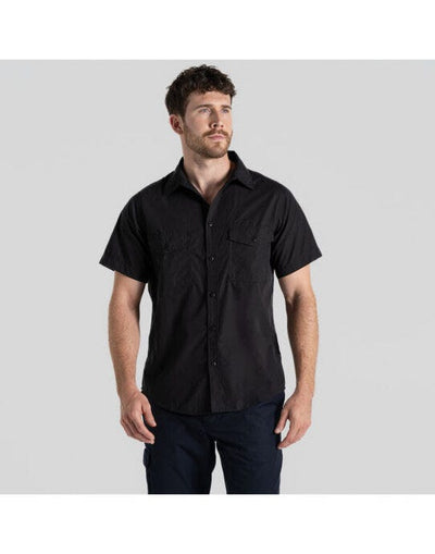 Craghoppers Expert CES003 Kiwi SS Shirt - Black