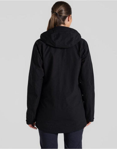 Craghoppers Expert CEW001 Kiwi Pro Long Jacket - Black