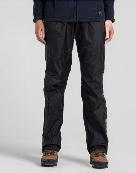 Craghoppers Expert CEW010L Packable Overtrousr L - Black