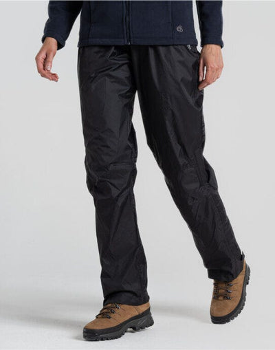 Craghoppers Expert CEW010R Packable Overtrousr R - Black