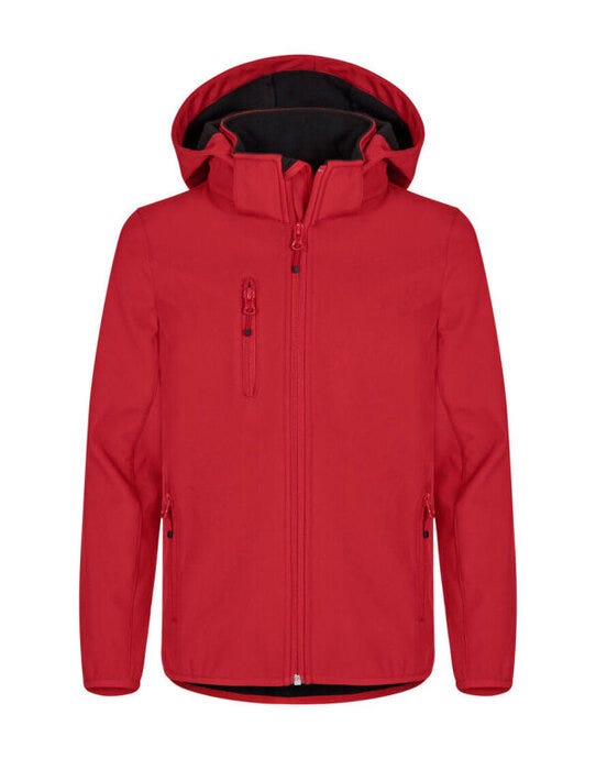 Clique CQ0200909 Classic Softshell Jacket Junior - Red