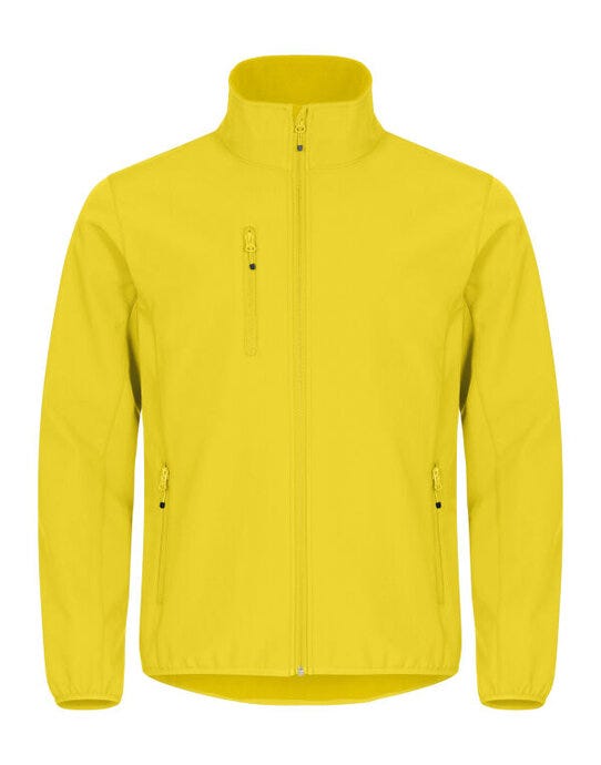 Clique CQ0200910 Classic Softshell Jacket - Lemon