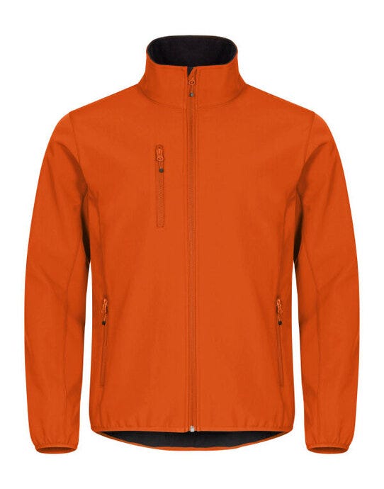 Clique CQ0200910 Classic Softshell Jacket - Blood Orange