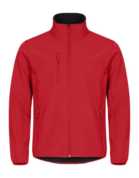 Clique CQ0200910 Classic Softshell Jacket - Red