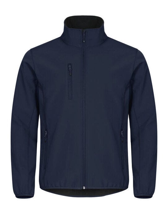 Clique CQ0200910 Classic Softshell Jacket - Dark Navy