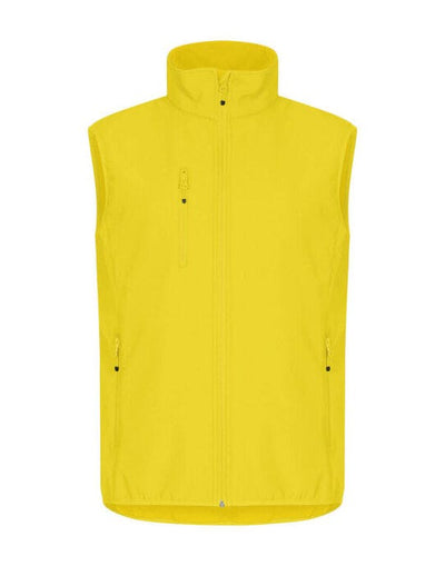Clique CQ0200911 Classic Softshell Vest - Lemon