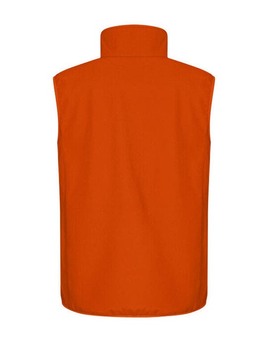 Clique CQ0200911 Classic Softshell Vest - Blood Orange