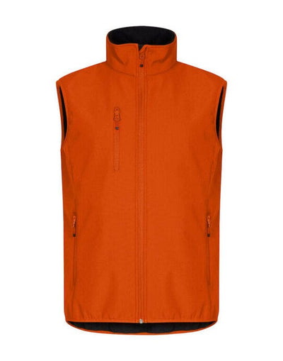 Clique CQ0200911 Classic Softshell Vest - Blood Orange