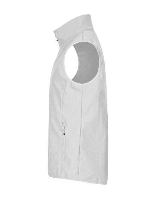 Clique CQ0200911 Classic Softshell Vest - White