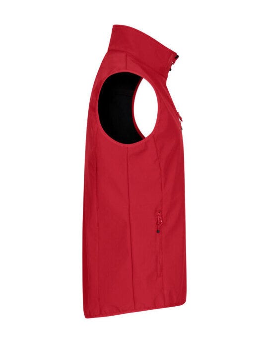 Clique CQ0200911 Classic Softshell Vest - Red