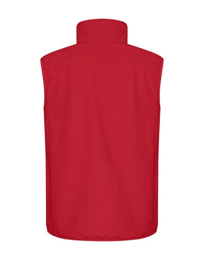 Clique CQ0200911 Classic Softshell Vest - Red